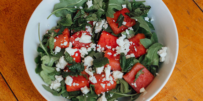 Watermelon-and-Arugula-Salad