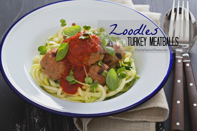 Zoodle-turkey-meatballs