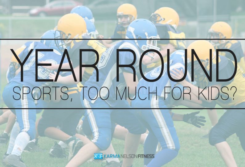 Is playing sports year-round too much for kids