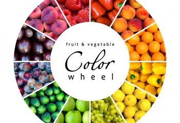 fruit and vegetable color wheel (12 colors)